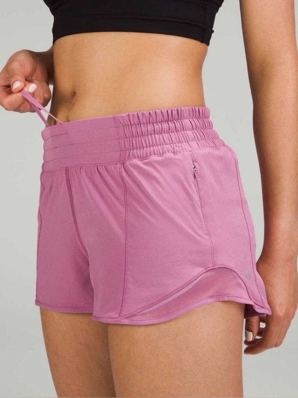 Lululemon Hotty Hot High-Rise Lined Short 2.5" Size 6 Velvet Dust